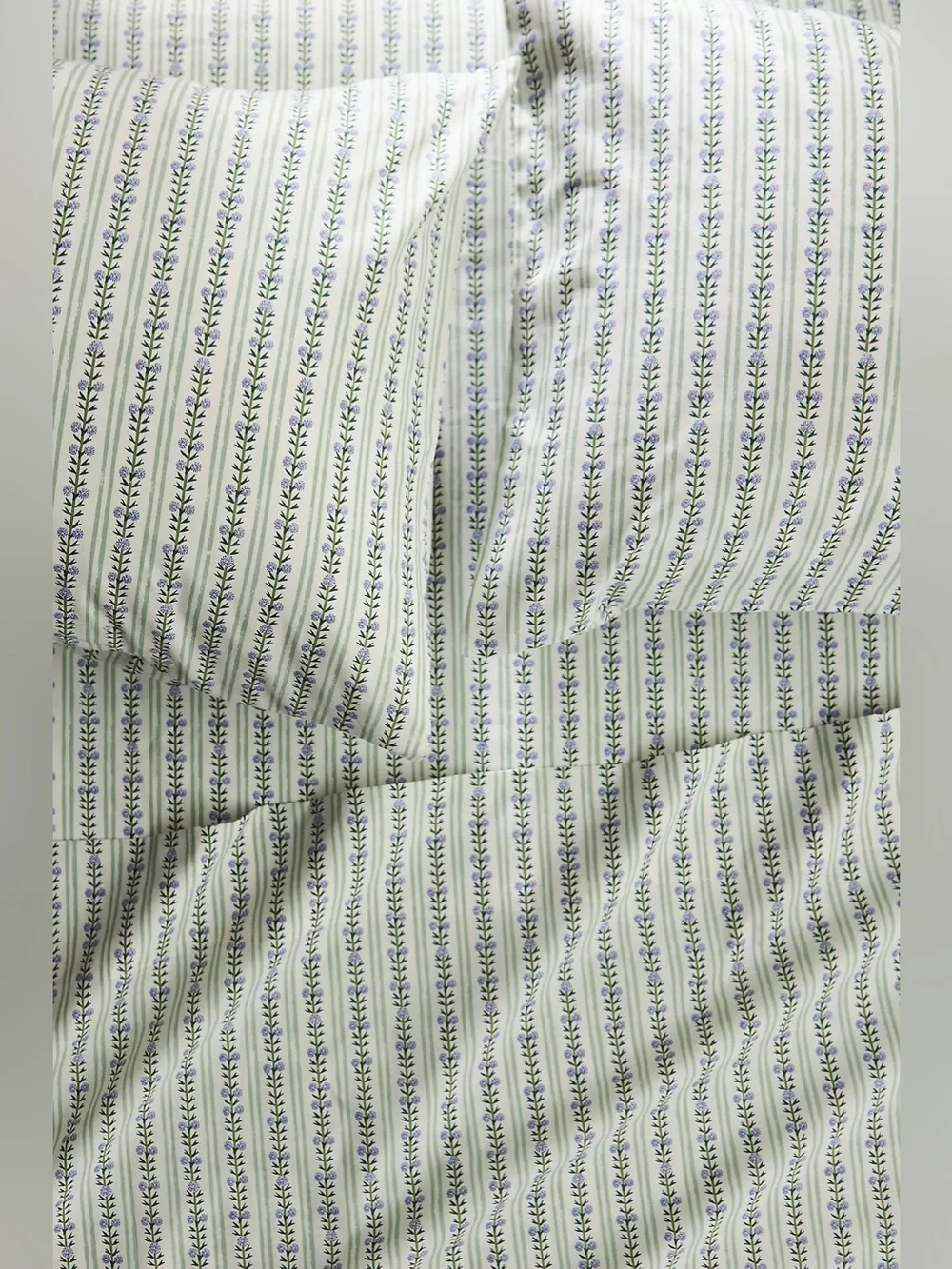 Anthropologie Ellen Merchant Cottage Cotton Percale Sheet Set